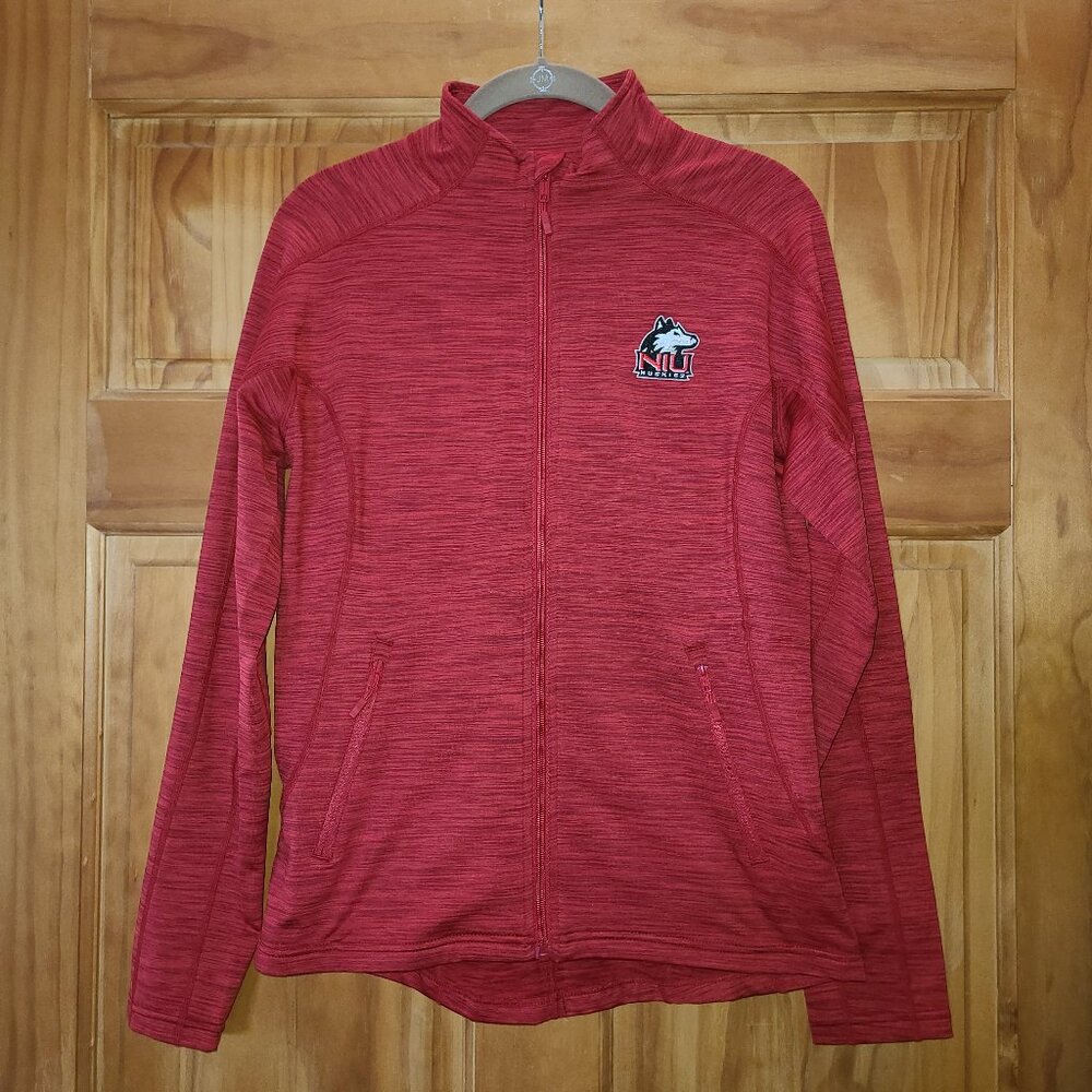 Levelwear Red Northern Illinois University Huskies Full Zip Jacket
